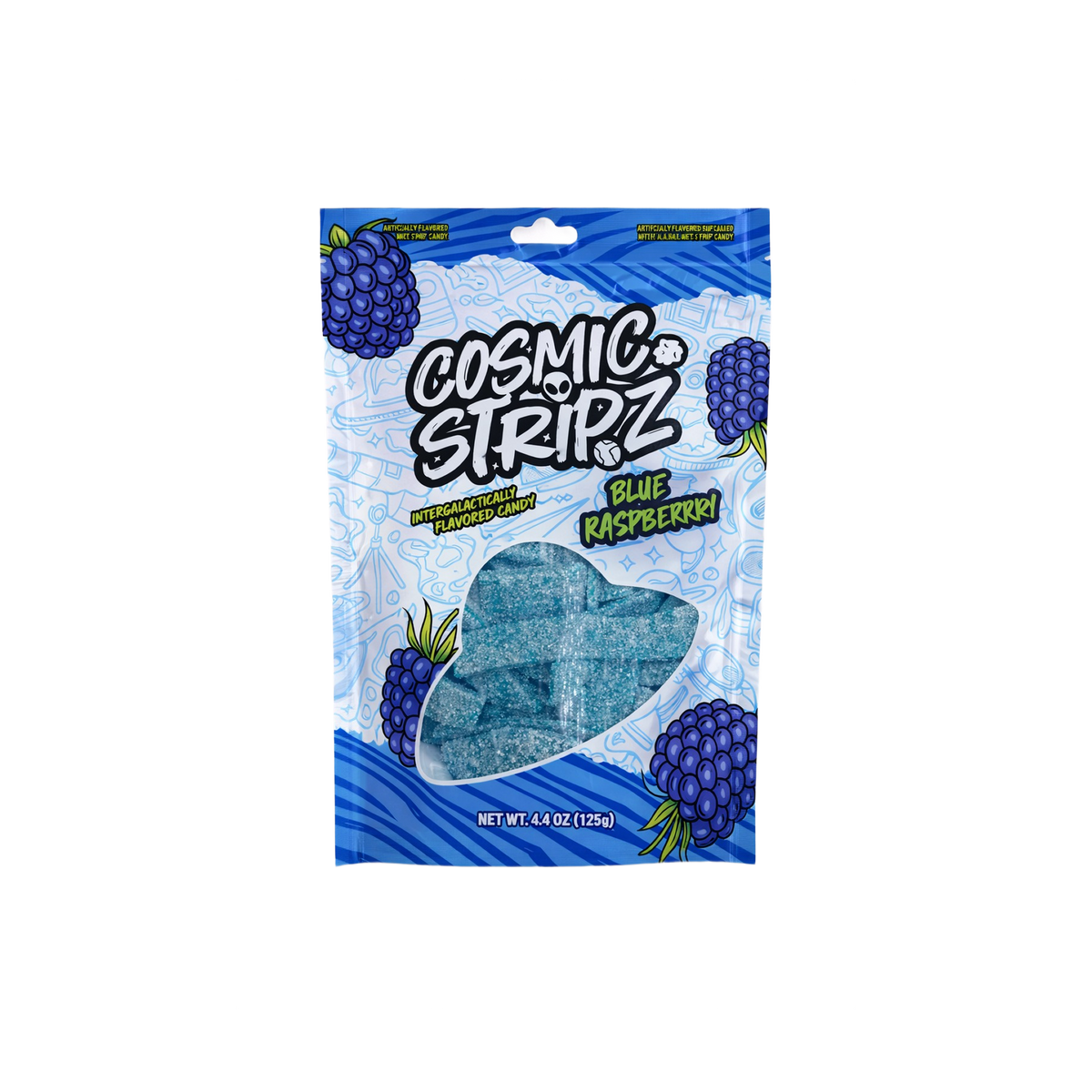 One Stop Blue Raspberry Cosmic Stripz Blue Raspberry – King Henry's