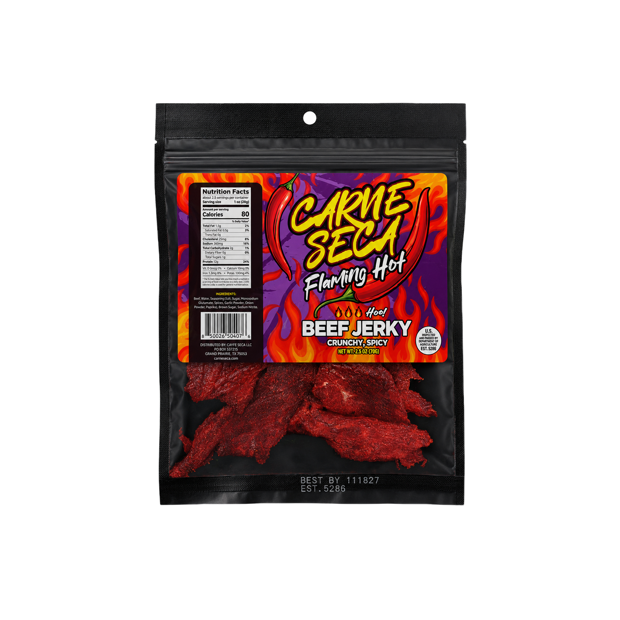 Carne Seca Flaming Hot